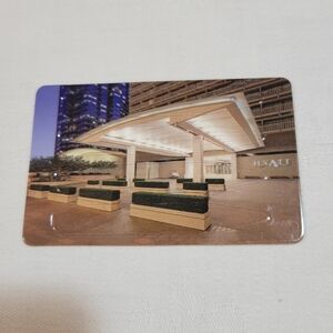 Hyatt Regency Atlanta Key Card: Collar Card, Collar Stays